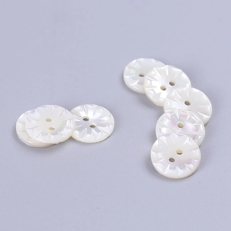 4 Hole Pearl Sea Shell Buttons